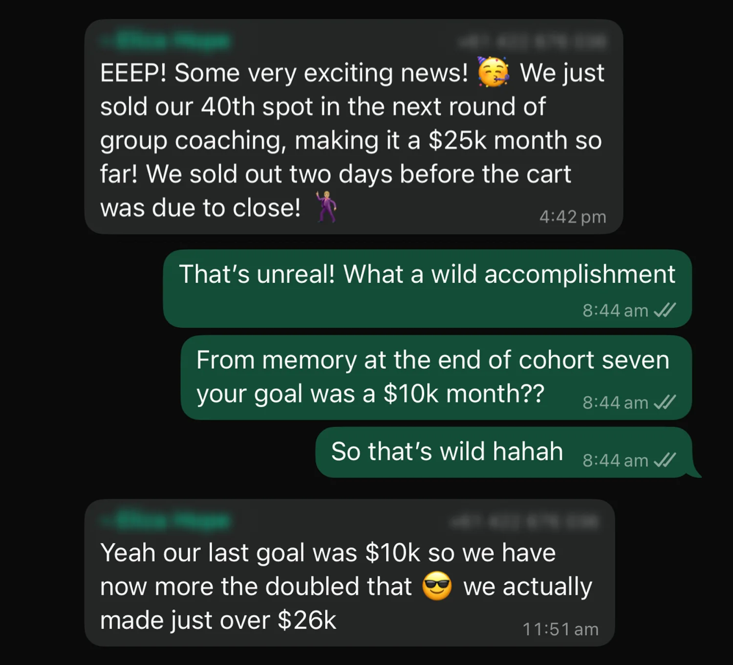 Time to Build student win