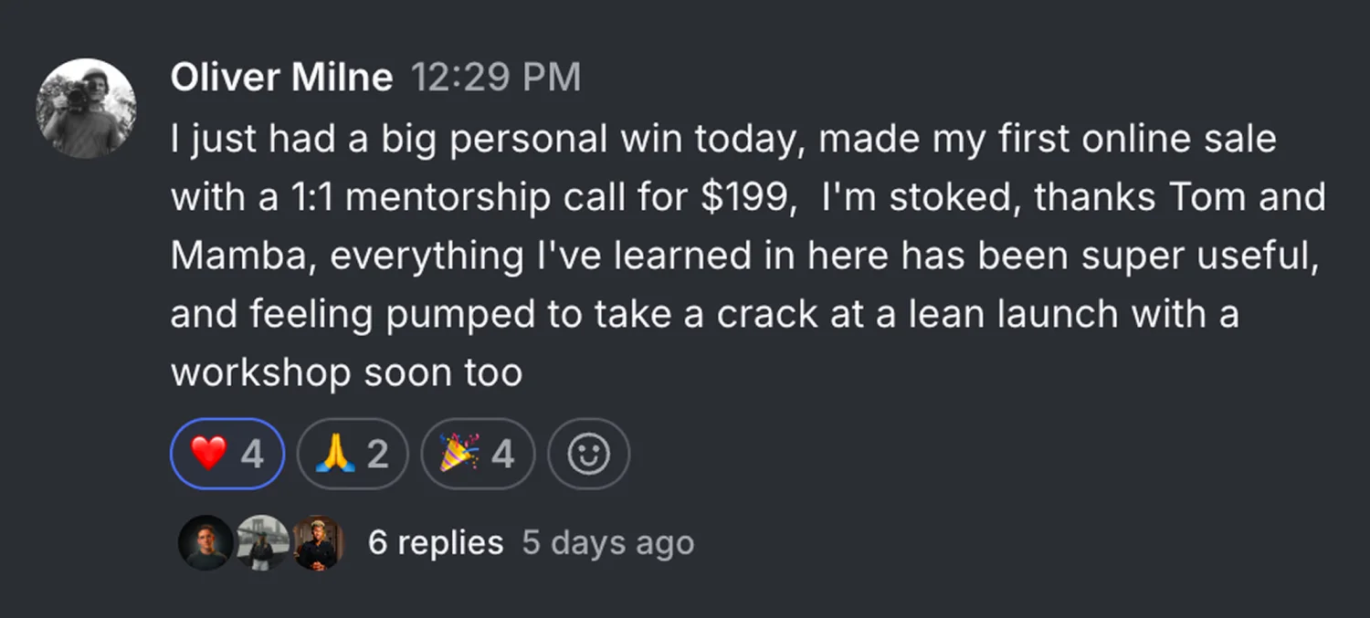 Time to Build student win